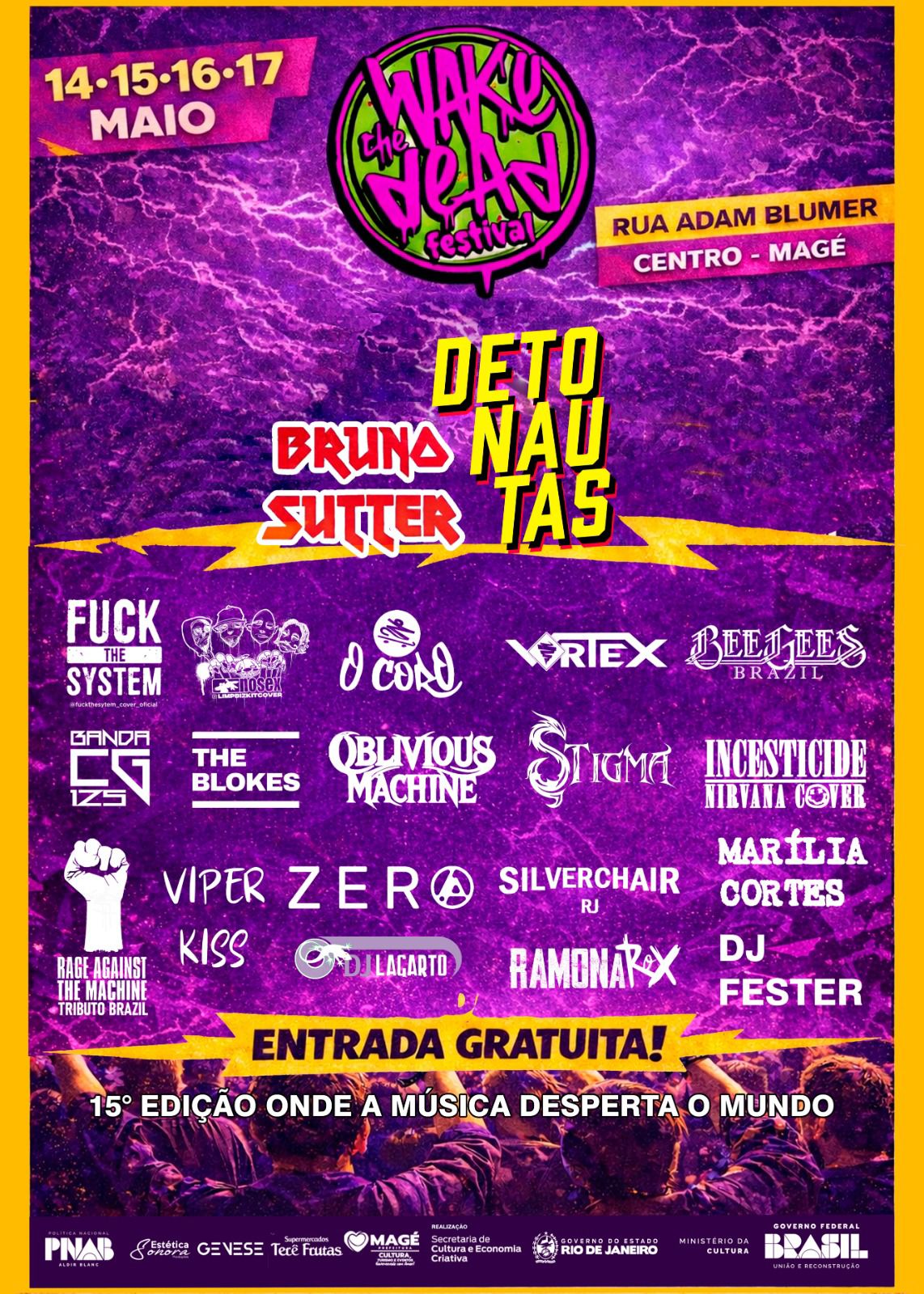 Flyer da 15º Edição